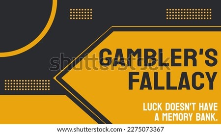 Gambler's fallacy - Understanding the fallacy of past events predicting future outcomes.
