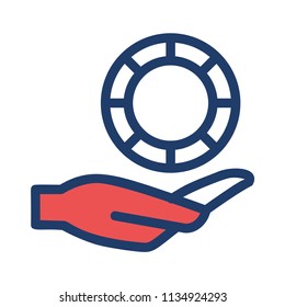 gambling chip coin 