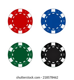 Gambling Chips Set