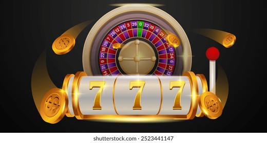 Elementos de juego, máquinas tragamonedas y ruleta