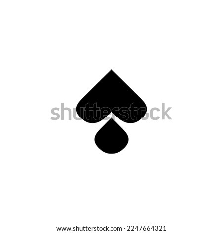 Gambling heart icon. Simple style online gambling poster background symbol. Gambling heart logo design element. Gambling heart t-shirt printing. Vector for sticker.