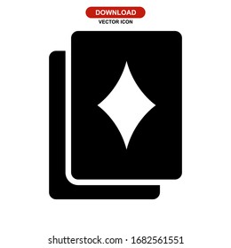 gambling icon or logo isolated sign symbol vector illustration - high quality black style vector icons
