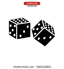 gambling icon or logo isolated sign symbol vector illustration - high quality black style vector icons
