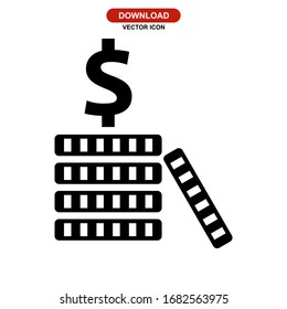gambling icon or logo isolated sign symbol vector illustration - high quality black style vector icons
