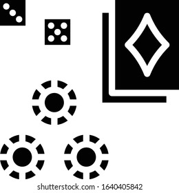 Gambling - Gambling icon set. High quality solid vector illustration for website and mobile application.