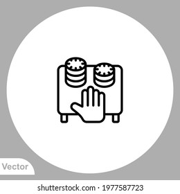 Gambling icon sign vector,Symbol, logo illustration for web and mobile