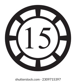 gambling icon vector template illustration logo design