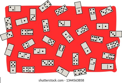 Gambling interesting ancient Board logic game Domino dice for leisure