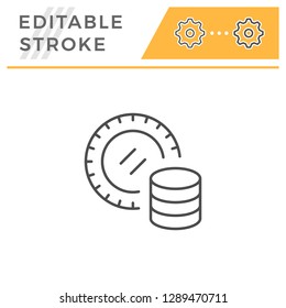 Gambling line icon