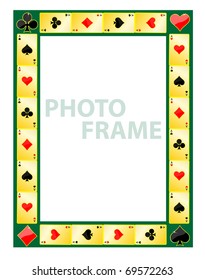 Gambling photo frame
