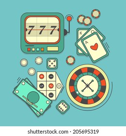 Gambling set
