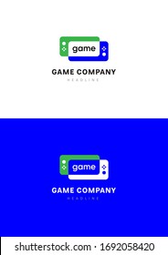 Game app company logo template.