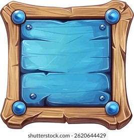 The Game asset for slot game, video game, mobile game element isolation, Vector