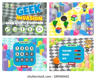 game assets cartoon