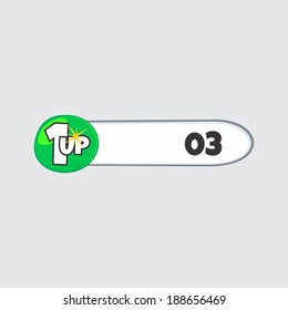 game assets icon button template