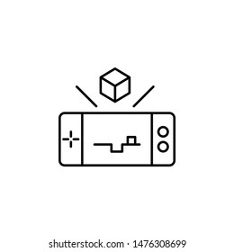 Game, augmented reality, mobile, camera icon. Element of augmented reality icon