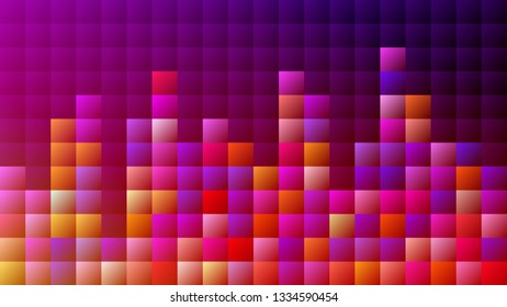 Game Backdrop. Trendy Color Design with Equalizer