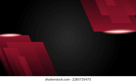 Game background with abstract geometric shapes decoration element. Modern game design or technology banner background for presentation design