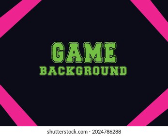 Fondo de juego con líneas rosas y fondo azul de fondo