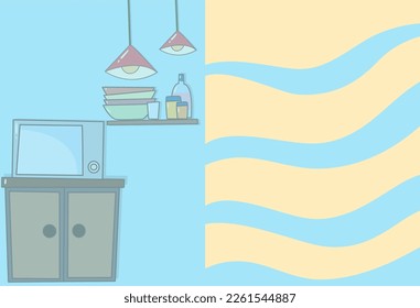 A game background template illustration
