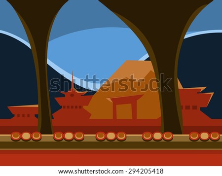 Similar – Image, Stock Photo Layers of different clouds