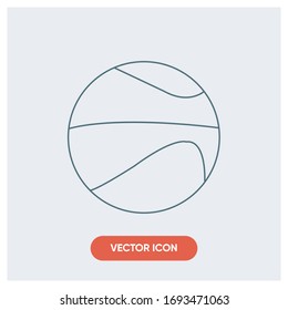 game ball play vector icon