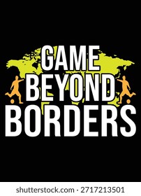 Game Beyond Borders Soccer Unity Digital Illustration