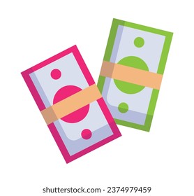 game board cash vector isolated