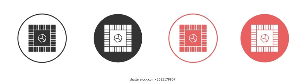 Game board icon vector design template simple and clean style