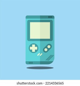 game bot flat illustration for reference and business