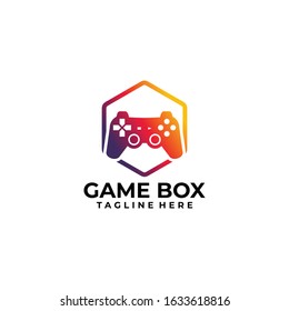 Game Box Logo Icon Vector Isolated Stock Vector (Royalty Free ...