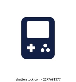 Game-Boy-Glyphe-Symbol-Design, Vektorbild