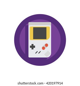 Game Boy Illustration - Flat Icon