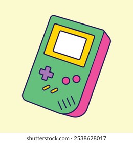 a game boy style game console