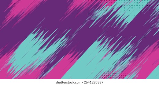 game brush purple neon banner Car sticker livery wrap abstract sporty lines paint splash grunge sports brush, vector