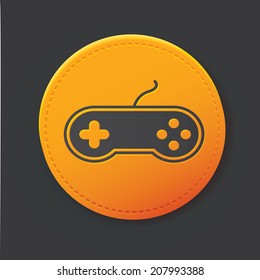 Game button,clean vector