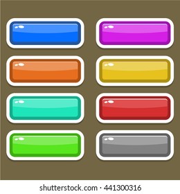 Game Buttons Images, Stock Photos & Vectors | Shutterstock