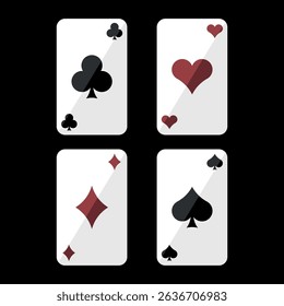 Game card icon. Vector illustration.