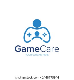 Game Care Logo Template Design