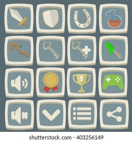 Game Cartoon icons pack