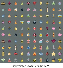 Game catroon potions large pack