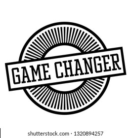 Game Changer Stamp On White Background