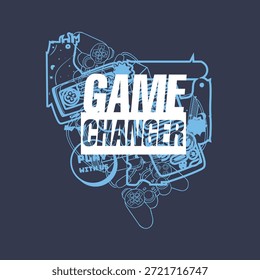 Spiel Changer video spiel grafik tee