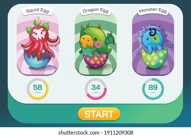 Game Character Design Set: Pet Origin 1