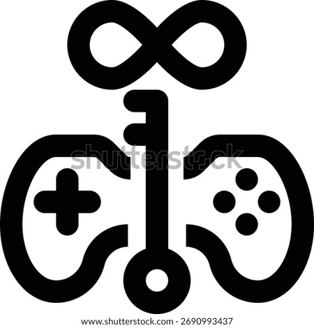 Game Cheat, Game, Gaming Outline Icon