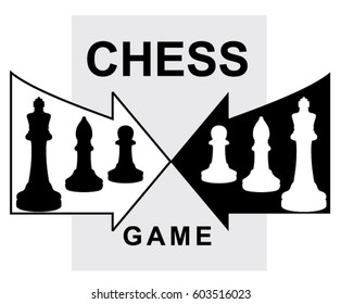 The game of chess, chess pieces. Strategy.