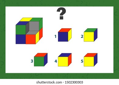 game for children and adults. A riddle for the mind. Vector