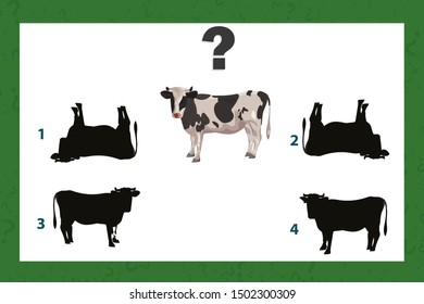 game for children and adults. A riddle for the mind. Vector