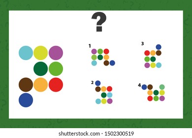 game for children and adults. A riddle for the mind. Vector