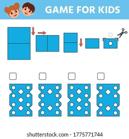 Game for children. Find the correct sweep answer. Printable worksheet. Logical game for kids